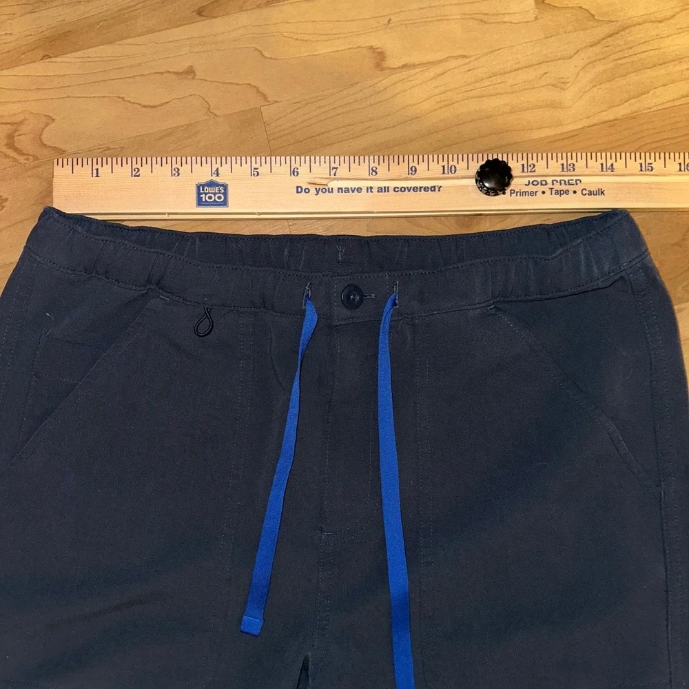 Figs Men Scrub Pants Cairo technical collection size small zip fly blue‎